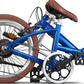 PACTO - Twelve - Vouwfiets - Donker blauw / Groen