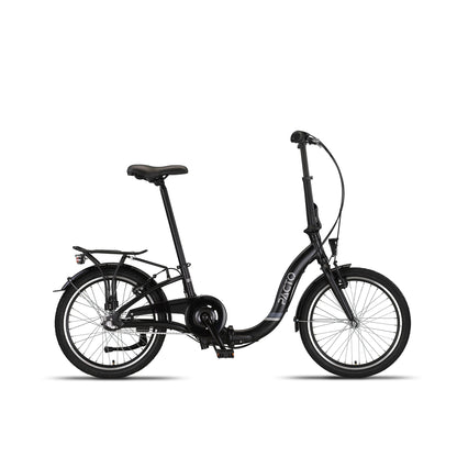 PACTO - Seven - Folding Bike - Black / Patrol Blue