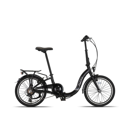 PACTO - Six - Folding Bike - Black/ Patrol Blue